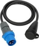 Brennenstuhl CEE adapterinis kabelis 230V 16A 1,5m su Schuko mova IP44 juoda/mėlyna