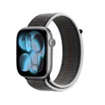 Crong Nylon Sport Loop, skirta Apple Watch 38/40/41/42 mm (Midnight Run)