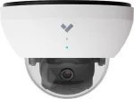 Verkada Dome Series CD42-F tinklinė stebėjimo kamera &ndash; vidaus kupolinė, 5 MP, 2688x1944, fiksuotas fokusas, garsas, LAN 10/100