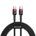 USB-C į USB-C laidas Baseus CATKLF-G91 1 m, juodas