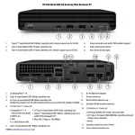 HP EliteDesk 805 G6 Desktop Mini | AMD Ryzen 5 PRO 4650GE | 16 GB RAM | 256 GB SSD | Windows 11 Pro (Renewed Grade B) | Kur.lt