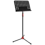 V-TONE DELUXE P1 reguliuojamas natų stovas natoms ir tekstams, sulankstomas trikojis su ne&scaron;iojimo dėklu, juodas