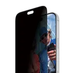 PanzerGlass dvipusis privatumo ekrano apsauginis stiklas, skirtas iPhone 17 Pro Max / 18 Pro Max, su Ultra-Wide Fit ir FastFit