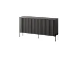 Cama VERA komoda 150x40x80 juodas matinis