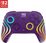 Turtle Beach Afterglow Wave belaidis valdymo pultas Nintendo Switch 2, purpurinis