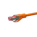 DSIT CAT 6 S/FTP LSOH tinklo kabelis, 3 m, oranžinis