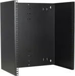 DSIT 12U 19 inch sieninis rėmas, 300 mm gylio, fiksuotas, plieninis, juodas