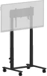 iiyama MD-CAR2031-B1 grindinis elektrinis keltuvas ant ratukų 55&ndash;105 colių ekranams, 120 kg, VESA 800x600, 850&ndash;1800 mm auk&scaron;tis, juodas