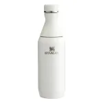 STANLEY The All Day Slim Bottle 0,35L blizgus kreminis vakuuminis termosas i&scaron; nerūdijančio plieno