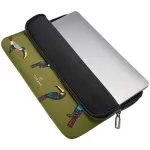 Tucano Tucani Second Skin neopreno ne&scaron;iojamojo kompiuterio 15-16 colių įdėklas, žalias BFTUC401516-V