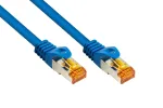 Kabelmeister Cat.7 S/FTP tinklo kabelis, RJ45, TPE be halogenų, mėlynas, 0,5m