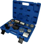 KS TOOLS 14 dalių tylaus guolio i&scaron;ėmimo ir įmontavimo įrankių rinkinys BMW BT672050