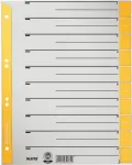 LEITZ A4 skiriamieji lapai geltoni 160 gsm, 25 vnt. pakelis 16523015
