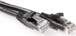 ACT 3m Cat6a U/UTP RJ45 tinklo kabelis, juodas, 10Gbps, 500MHz, varis, PVC apvalkalas IB3503