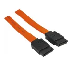 Exertis Connect 147630 SATA maitinimo prailginimo kabelis 0,2 m juodas/oranžinis