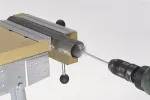 Wolfcraft cilindrinių &scaron;epečių rinkinys 2127000, 3 dalių, 15/20/25 mm, plieninė viela, &scaron;e&scaron;iabriaunis kotas