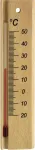 TFA Dostmann Analoginis vidinis termometras, buko medienos, -20 iki +50 &deg;C, tvirtinamas prie sienos 12.1053.05
