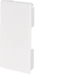 HAGER FB8013069016 galinė dangtelė eismo baltos spalvos RAL 9016 130x80 mm kabelių kanalui