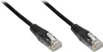 Good Connections Cat. 6 U/UTP tinklo kabelis, 0,5 m, juodas 806U-005S