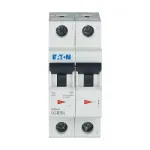 Eaton FAZ-B16/2 miniatiūrinis automatas (MCB), 2 polių, 16 A, B tipo