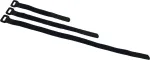ACCESSORY BS-1 kibioji juosta kabeliams 25x300mm juoda, 10 vnt. 30006031