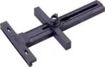 KWB 784400 kreipiamoji liniuotė 1400 mm diskiniams pjūklams, aliuminio, 2 dalių, neslystanti, apsauganti nuo atplai&scaron;ų
