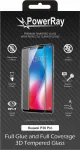 PowerRay Ultra Durable 3D Full Glue grūdintas stiklas ekrano apsaugai Huawei P30 Pro, juodas PR-3DFGHUAP30PBL