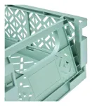 keeeper Mini Folding Box fritzi, dydis L, Nordic Green, 9,6 litro, sulankstoma dekoratyvinė laikymo dėžė, tinkama maistui, 1 vnt. 1023431500000