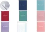 MIQUELRIUS Collegeblock EMOTIONS bloknotas, DIN A4, raudonas Sey&egrave;s, 80 lapų, 90 gsm, baltas popierius, 1 vnt. (MR2106)