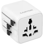 Kelioninis adapteris CANYON OnTour One EU UK US AUS Baltas (CNS-TA1005W)