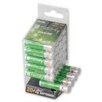 Techly Multipack 24 baterijos High Power Mini Stilo AAA &scaron;arminės LR03 1,5V IBT-KAL-LR03-B24T