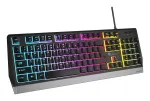 Gaming klaviatūra GENESIS Rhod 300 RGB USB QWERTY juoda