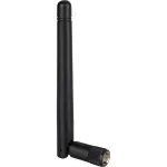 Delock 88339 belaidžio tinklo Wi-Fi 802.11 b/g/n antena, RP-SMA, 2 dBi, visakryptė, kampą reguliuojantis lankstas, juoda