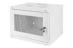 DIGITUS 7U sieninis spintos korpusas SOHO nesurinktas 370x540x400 mm perforuotos priekinės durelės pilka