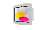 Compulocks iPad 10,9 colio 10-os kartos Space Enclosure Wall Mount White &ndash; užrakinamas aliumininis dėklas su sukama rankena