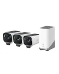 &bdquo;Eufy Cam S3 Pro&ldquo; 3 kamerų rinkinys juoda+balta 1