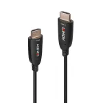 HDMI kabelis Lindy 38513 30m HDMI A tipo ki&scaron;tukas 2.1 48 Gbit/s juodas
