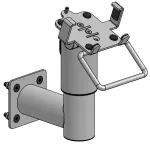 Ergonomic Solutions juodas laikiklis ant sienos SumUp AIR E205 (EET202-02)
