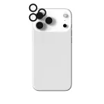 InvisibleShield Glass Elite (CameraRings) objektyvų apsauga, skirta Apple iPhone 17 Pro / 17 Pro Max / 16 Pro / 16 Pro Max / 15 Pro / 15 Pro Max, juoda