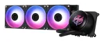 MSI MPG CORELIQUID P13 &mdash; 120 mm ventiliatoriai, 3 ventiliatorių radiatorius, LGA 1851 palaikymas, juoda