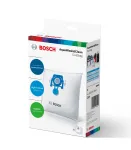 Dulkių mai&scaron;elis cilindriniam dulkių siurbliui Bosch BBZWD4BAG, baltas, 4 vnt. pakuotė