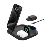 Belkin BoostCharge belaidis greitasis ausinių įkroviklis USB Type-C juodas