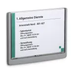 Ženklų laikiklis Durable 486637 A5 plastikinis grafitas