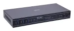 InLine 57885H KVM perjungiklis, 2 kanalų, HDMI, dviejų monitorių, 8K60Hz, USB &scaron;akotuvas, juodas
