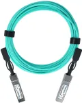 BlueOptics 10GB-F01-SFPP-BO 1 m SFP+ į SFP+ aktyvus optinis kabelis (AOC) 10 Gbit/s, oranžinis