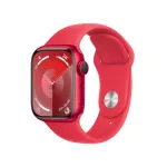 Apple Watch S9 Aliumininis Cellular 41mm Raudonas (Sport Band raudona) M/L