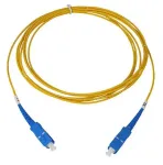Skiemeninis &scaron;viesolaidinis kabelis BlueOptics SFP2222BU50MK SC G.657.A1 50 m Geltonas