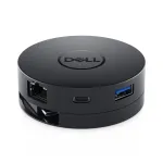 DELL DA300 USB-C 6-in-1 adapteris, juodas