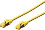 Tinklo kabelis Digitus CAT 6A S/FTP RJ-45 Cat6a 15 m Geltonas
