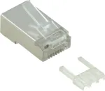 VALUE - Netzwerkanschluss - RJ-45 (M) - abgeschirmt - CAT 6e - durchsichtig (Packung mit 10) (21.99.3063)